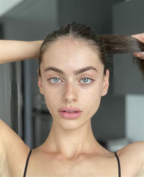 Yael Shelbia, a young model, was placed at the top of the 2020 installment of the highly-anticipated list of the 100 most beautiful faces in the world by TC Candler. . Yael shelbia no makeup